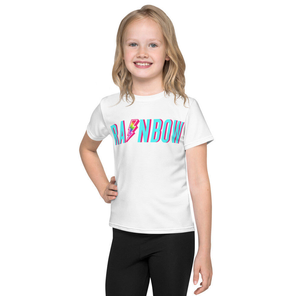 The Kids Rainbow crew neck t-shirt