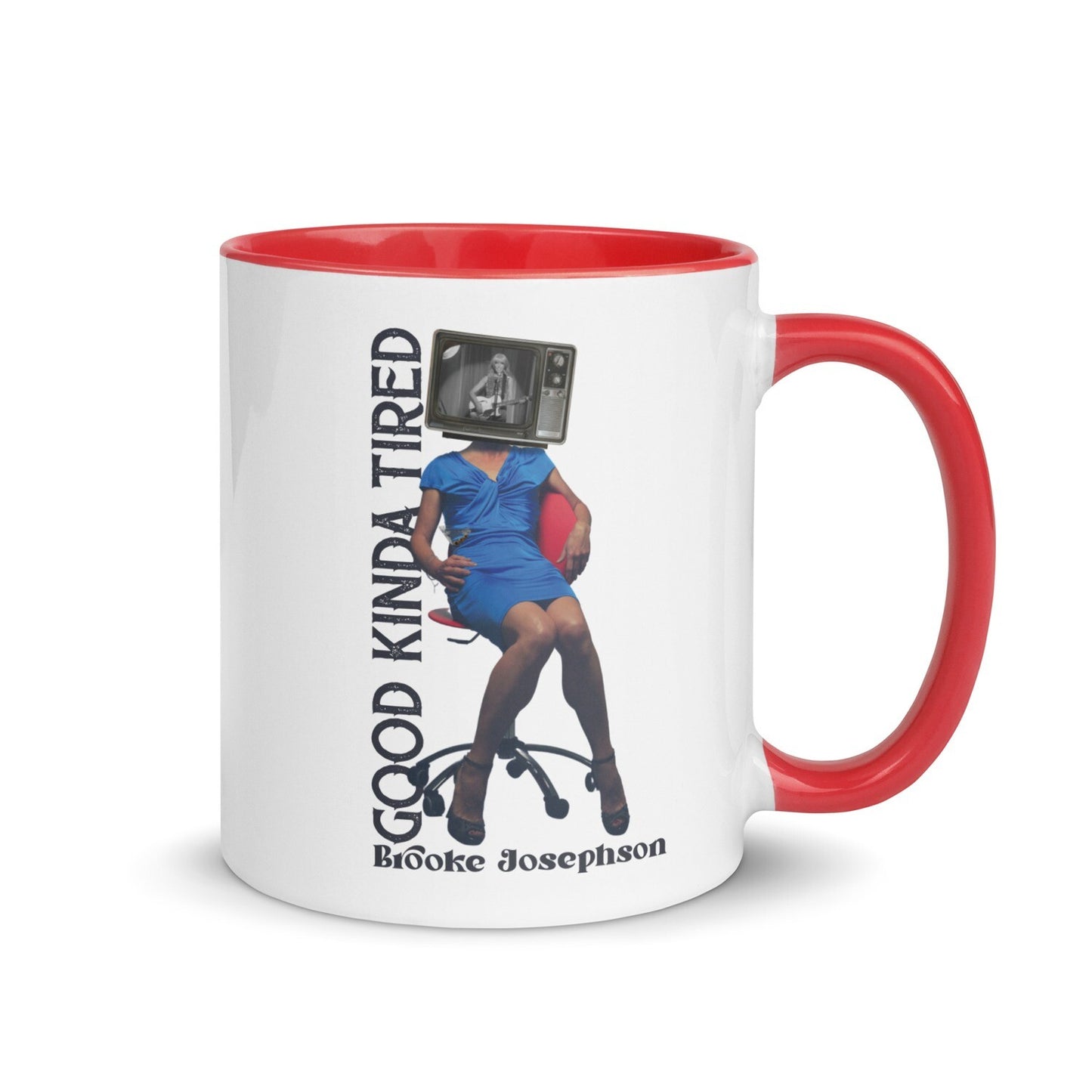 Good Kinda Tired Mug with Color Inside