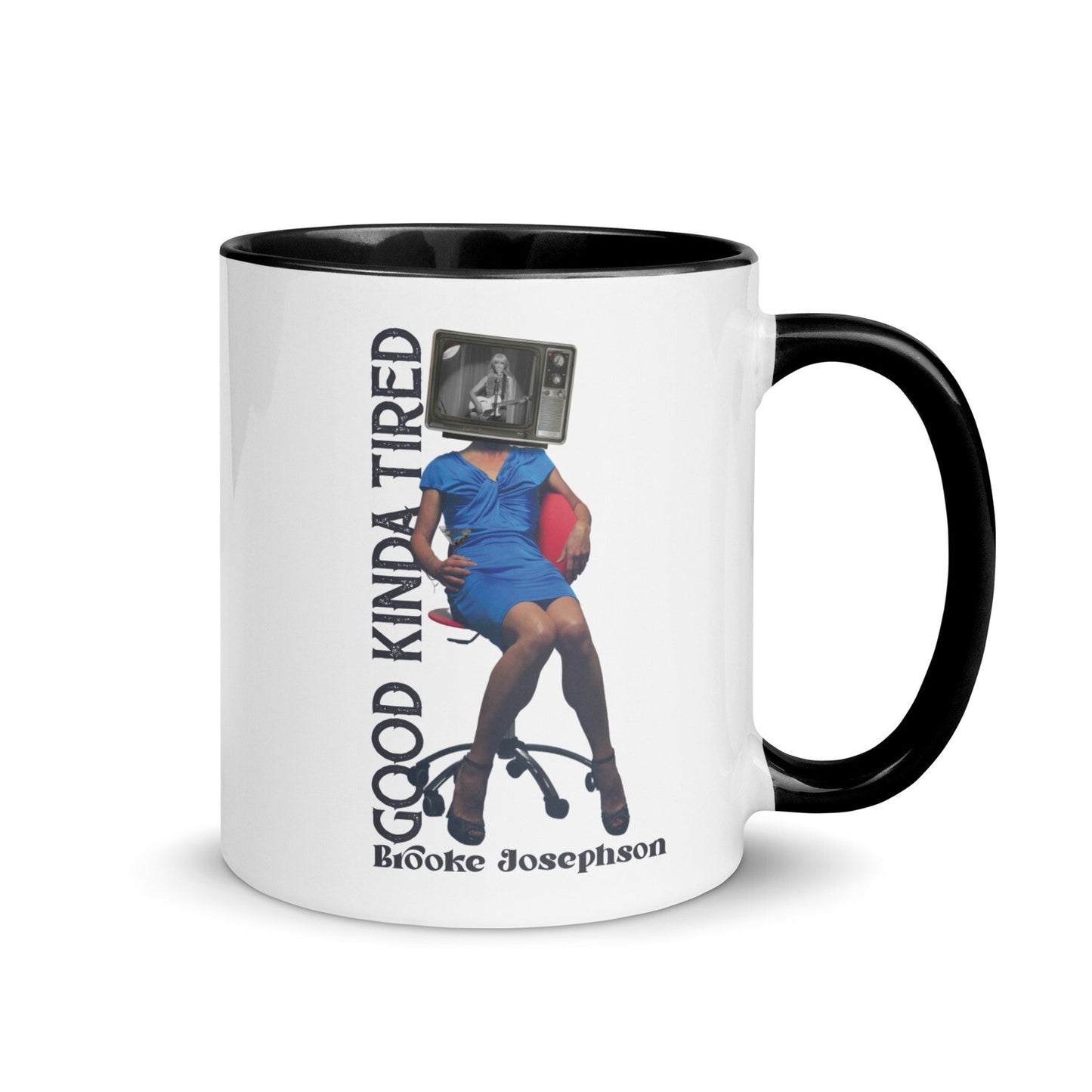 Good Kinda Tired Mug with Color Inside