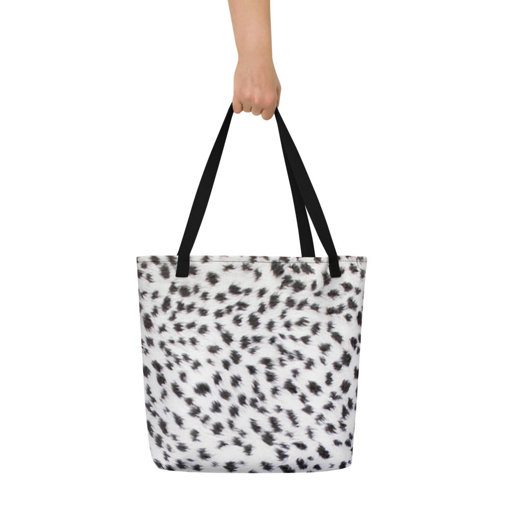 Showin' Up Leopard Tote Bag