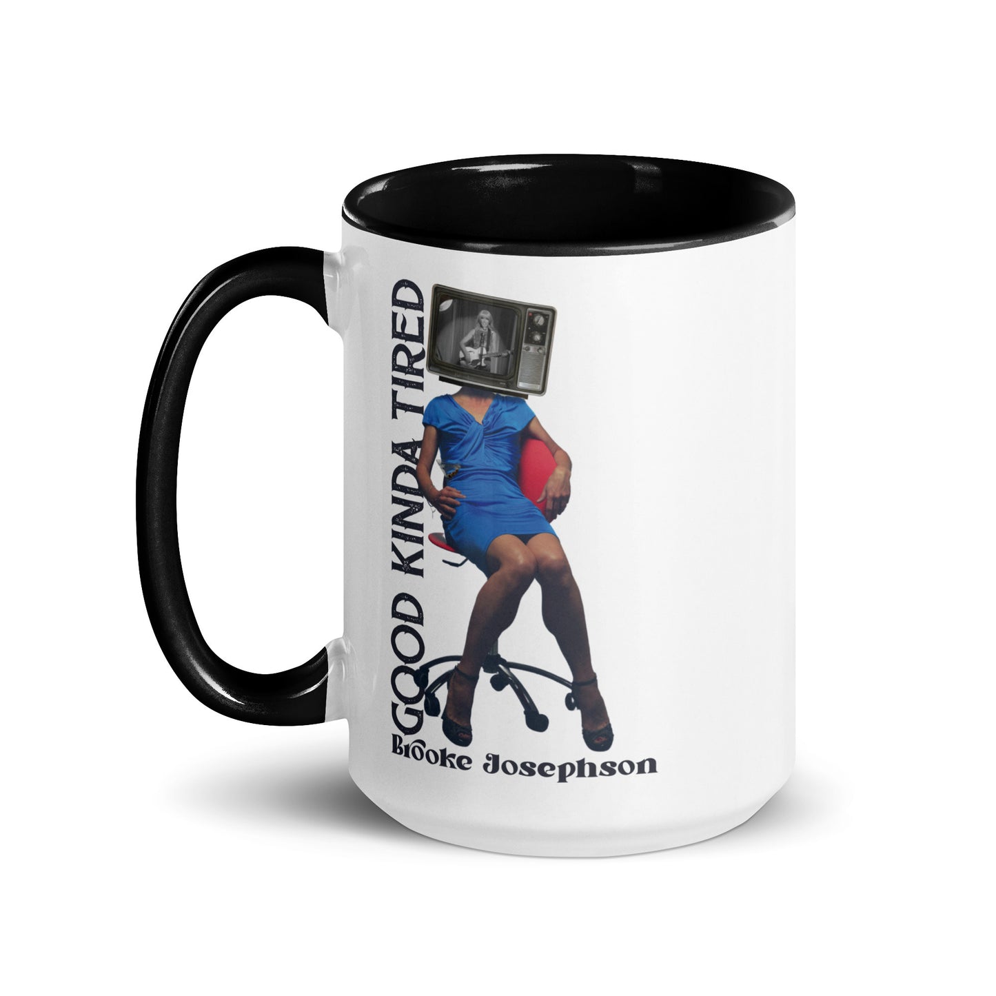 Good Kinda Tired Mug with Color Inside