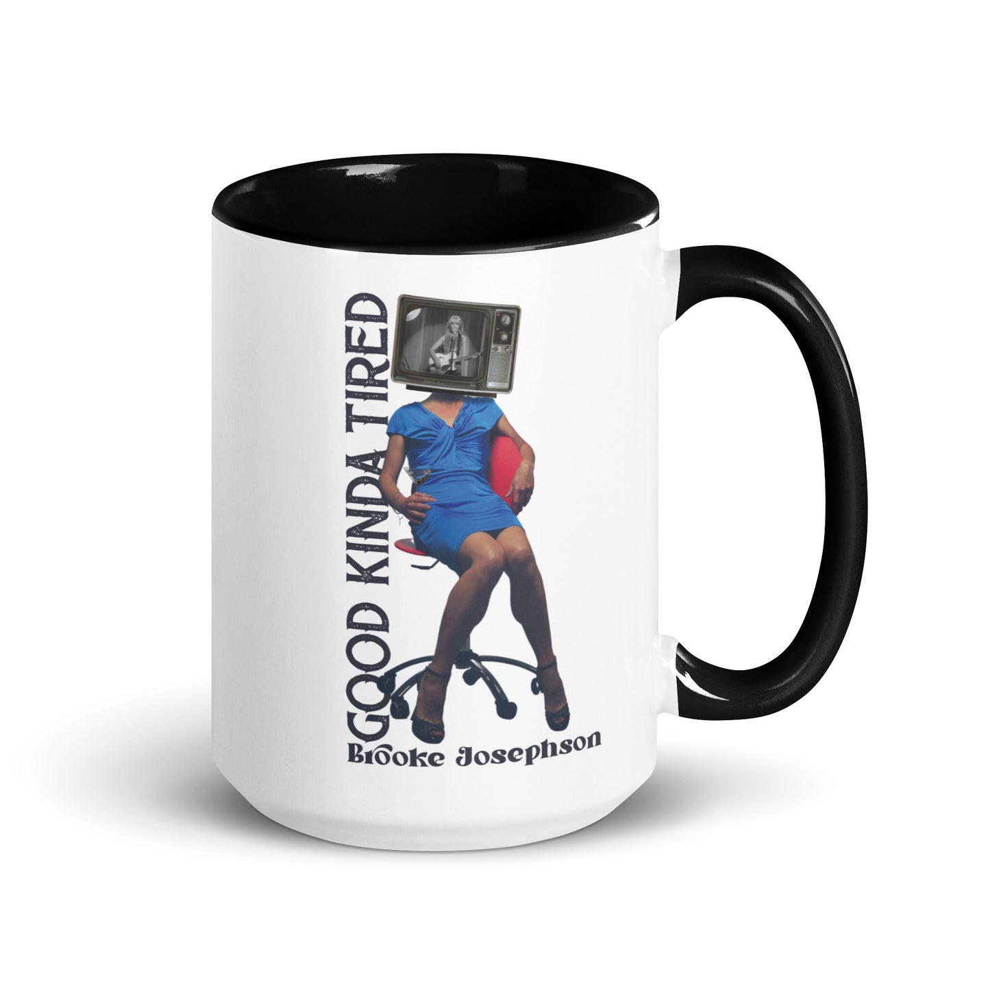 Good Kinda Tired Mug with Color Inside