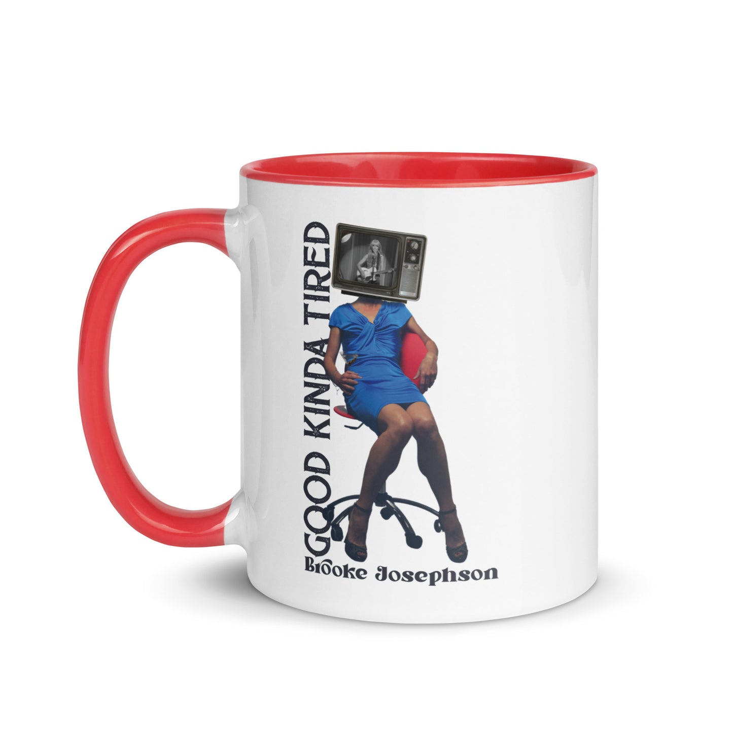 Good Kinda Tired Mug with Color Inside