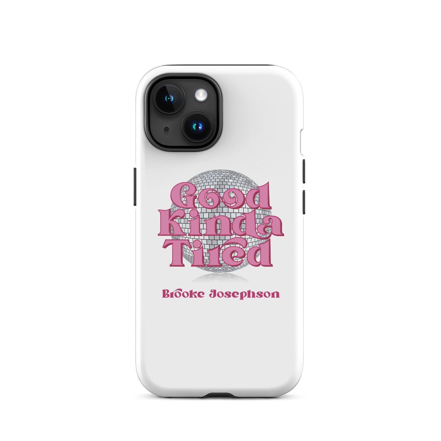 Good Kinda Tired Disco Ball-Tough Case for iPhone®