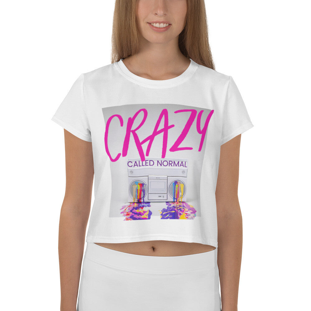 Crazy Called Normal - Crop Top