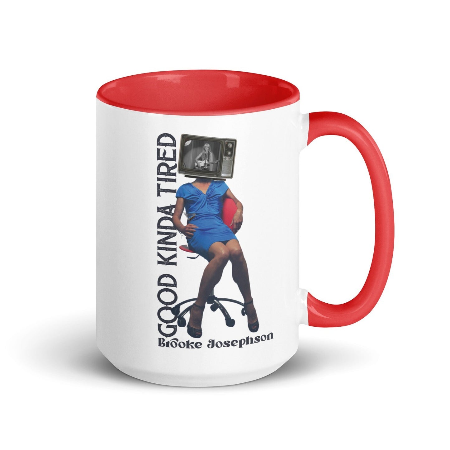 Good Kinda Tired Mug with Color Inside