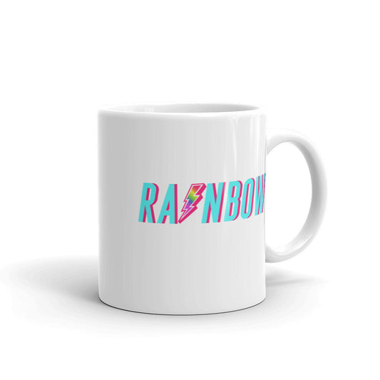 The Rainbow White Mug