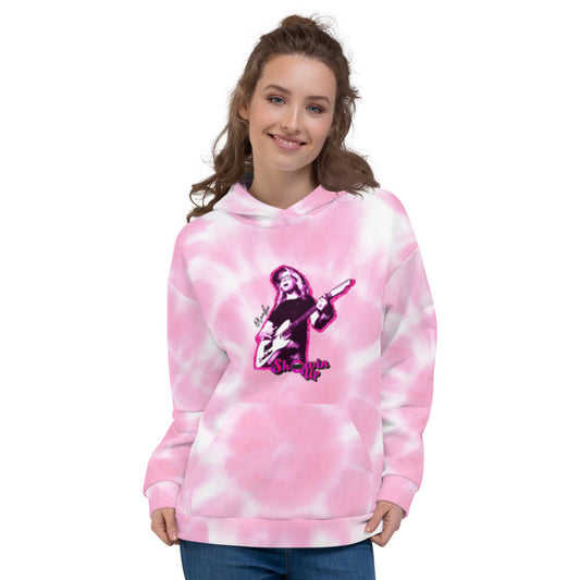 Showin' Up Tie Die Unisex Hoodie