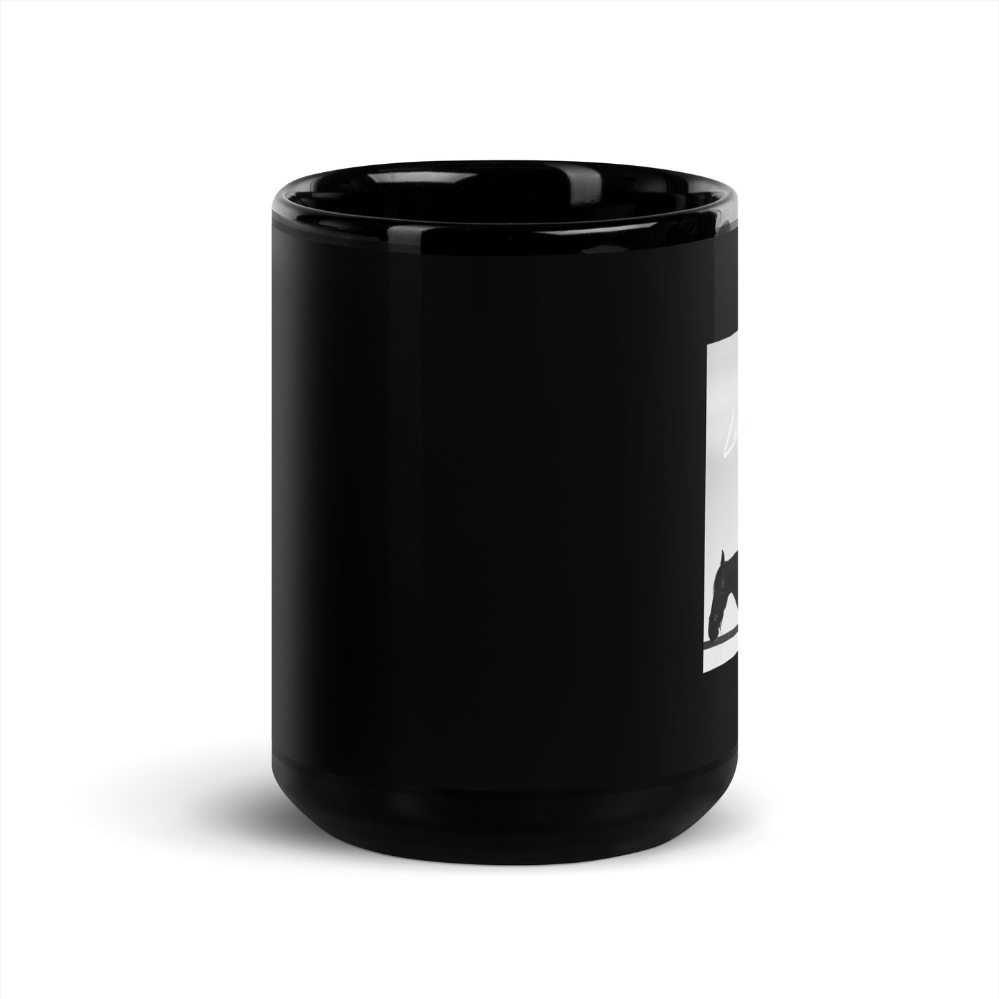 Live & Let Live-Black Glossy Mug